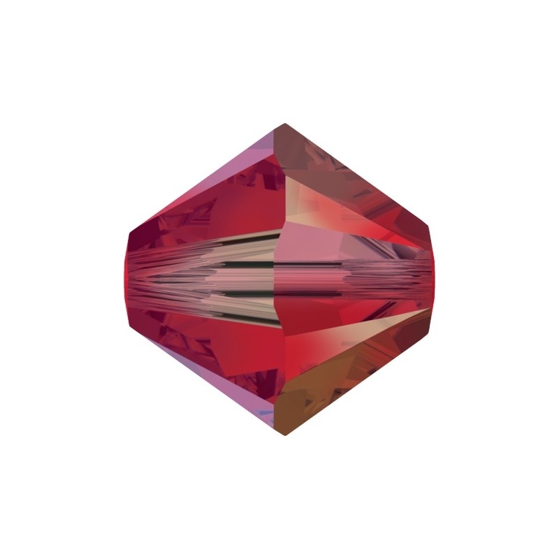 Swarovski 5328 4mm Light Siam AB2X