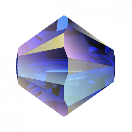 Swarovski 5328 4mm Majestic Blue AB2X 50ks