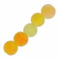 Achát praskaný Orange 4mm x 20ks
