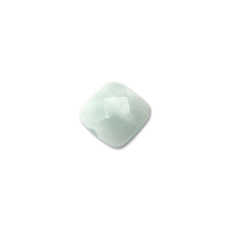 Amazonit fazetovaný štvorec 10mm x 1ks Amazonit fazetovaný štvorec 10mm x 1ks