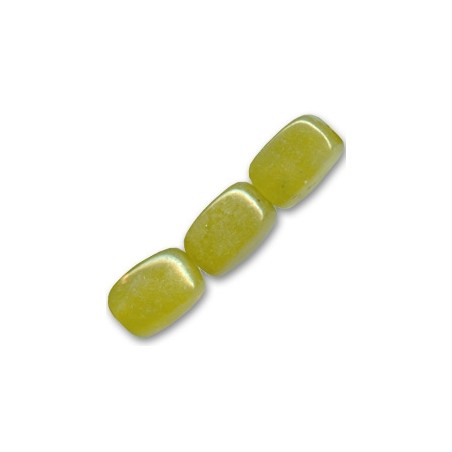 Jadeit olivový 18X10mm x 1ks