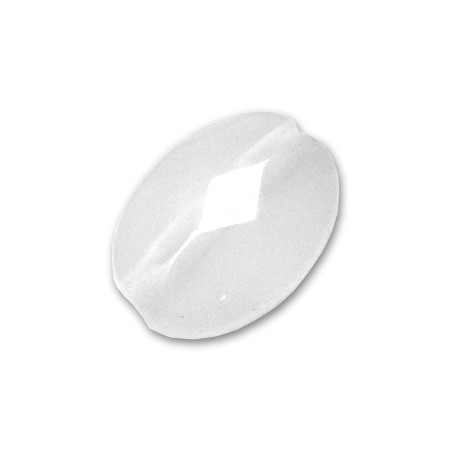 Krištáľ fazetovaný ovál 14x10mm x 1ks