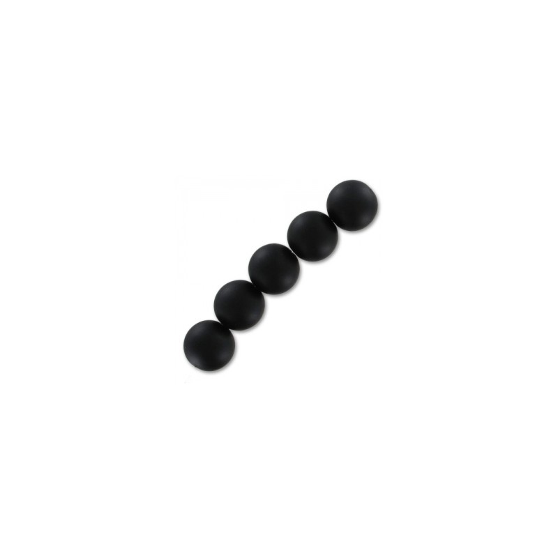 Ónyx čierny matný 12mm x 1ks
