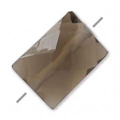 Záhneda fazetovaný obdĺžnik 5x7mm x 1ks