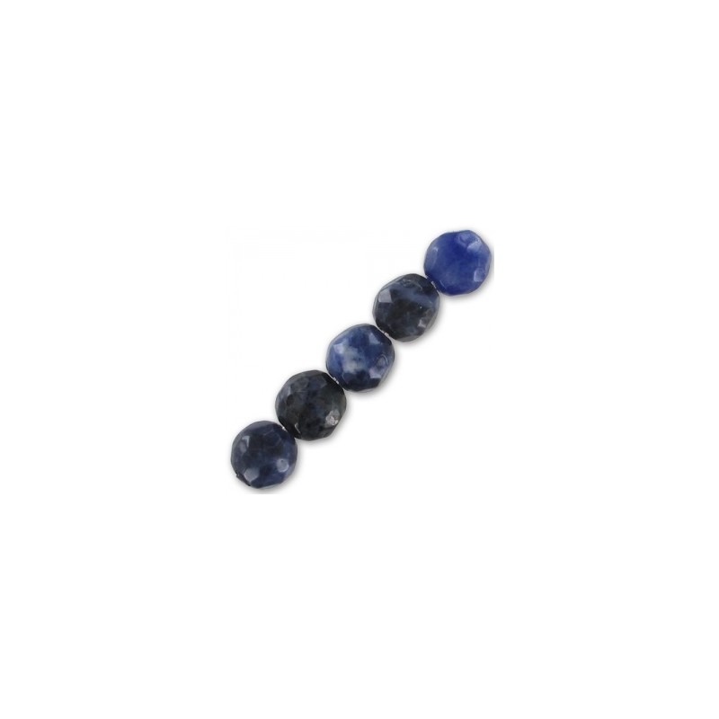 Sodalit fazetované korálky 12mm x 1ks Sodalit fazetované korálky 12mm x 1ks