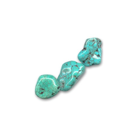 Tyrkys syntetický 18x12mm x 1ks