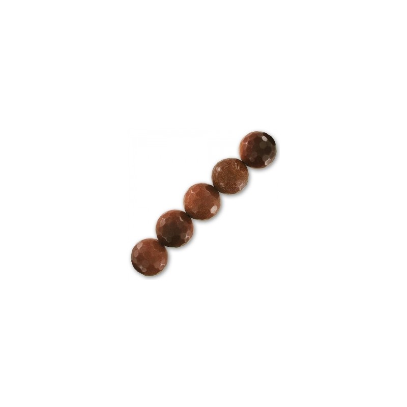 Slnečný kameň fazetované korálky 12mm x 1ks Slnečný kameň fazetované korálky 12mm x 1ks