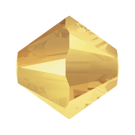 Swarovski 5328 5mm Crystal Metallic Sunshine