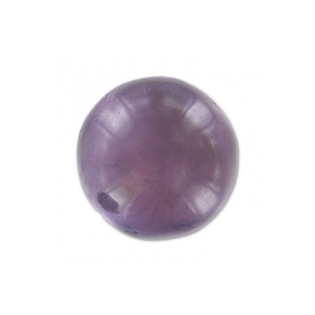 Ametyst korálky poloprevŕtané 10mm x 2ks