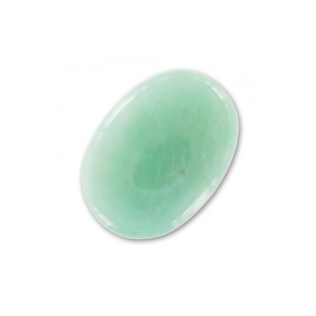 Amazonit oválny kabošon 25x18mm x 1ks