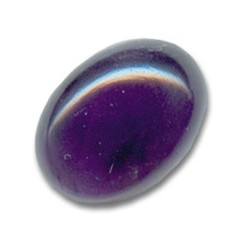 Ametyst oválny kabošon 18x13mm x 1ks