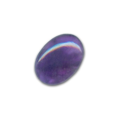 Ametyst oválny kabošon 25x18mm x 1ks