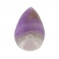 Ametyst slza kabošon 18x13mm x 1ks