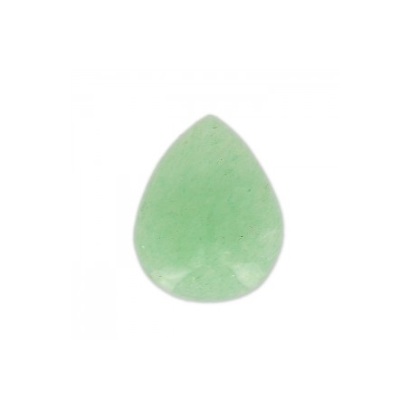 Aventurín slza kabošon 18x13mm x 1ks