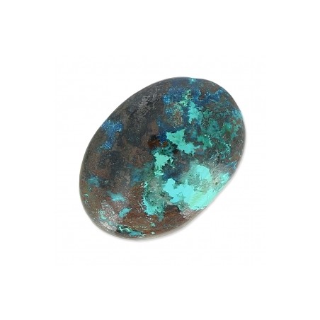 Chryzokol oválny kabošon 18x13mm x 1ks