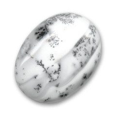 Dendrit oválny kabošon 18x13mm x 1ks