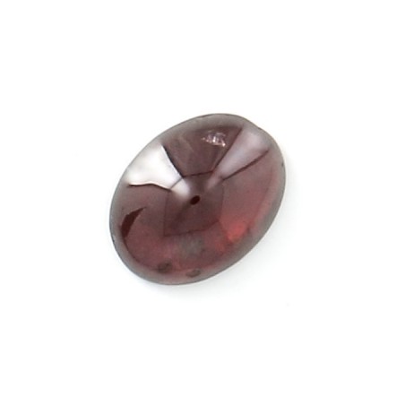 Granát okrúhly kabošon 8x6mm x 1ks