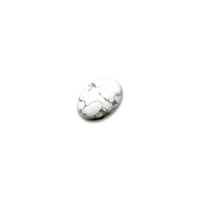 Howlit oválny kabošon 18x13mm x 1ks Howlit oválny kabošon 18x13mm x 1ks