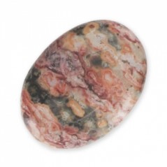 Jaspis Leopardskin oválny kabošon 18x13mm x 1ks