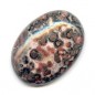 Jaspis Leopardskin oválny kabošon 25x18mm x 1ks