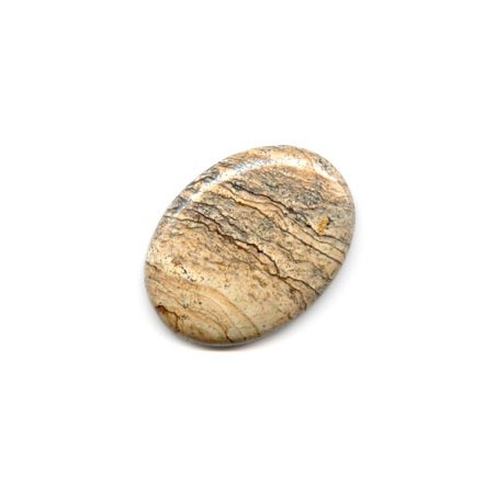 Jaspis Picture oválny kabošon 18x13mm x 1ks