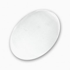Krištáľ oválny kabošon 18x13mm x 1ks
