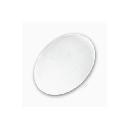 Krištáľ oválny kabošon 18x13mm x 1ks