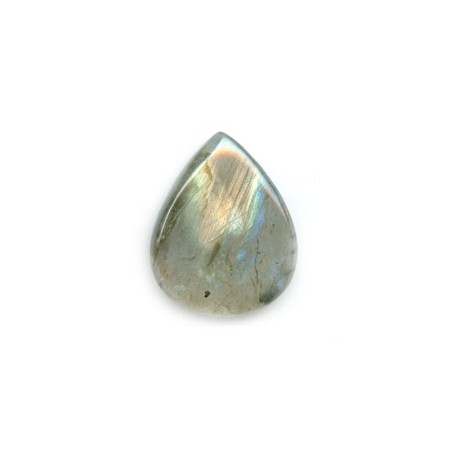 Labradorit slza kabošon 29x23mm x 1ks