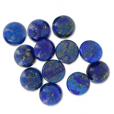 Lapis Lazuli okrúhly kabošon 6mm x 1ks