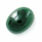 Malachit oválny kabošon 8x6mm x 1ks