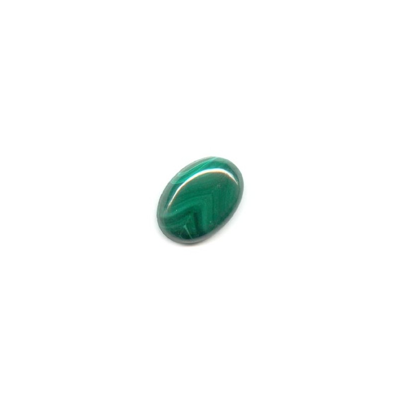 Malachit oválny kabošon 18x13mm x 1ks