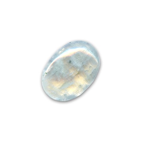 Mesačný kameň dúhový oválny kabošon 25x18mm x 1ks