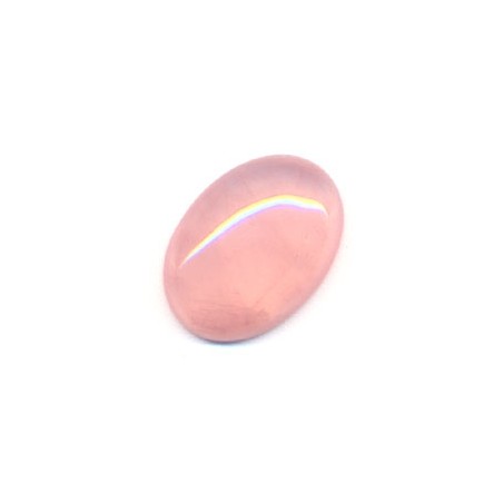 Ruženín oválny kabošon 18x13mm x 1ks