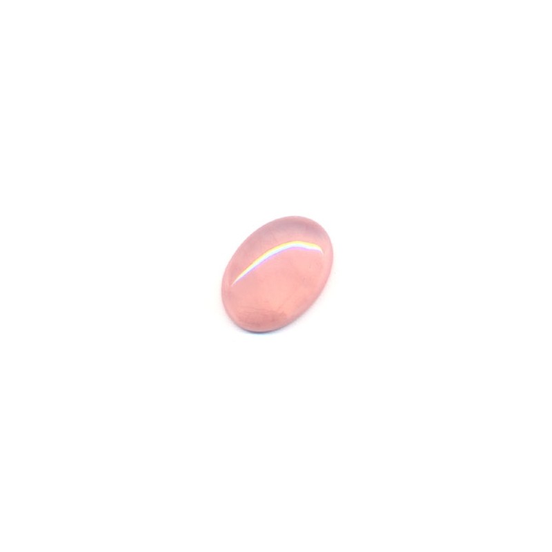 Ruženín oválny kabošon 25x18mm x 1ks Ruženín oválny kabošon 25x18mm x 1ks
