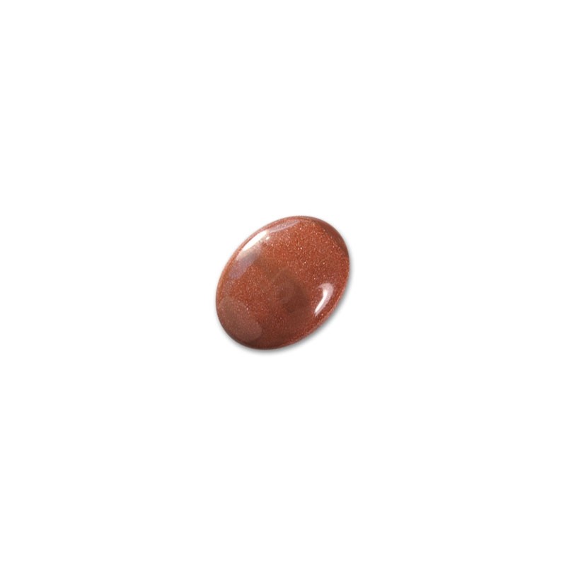 Slnečný kameň oválny kabošon 14x10mm x 1ks