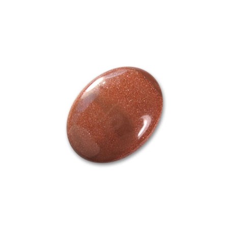 Slnečný kameň oválny kabošon 14x10mm x 1ks