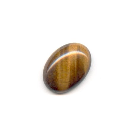 Tigrie oko oválny kabošon 18x13mm x 1ks