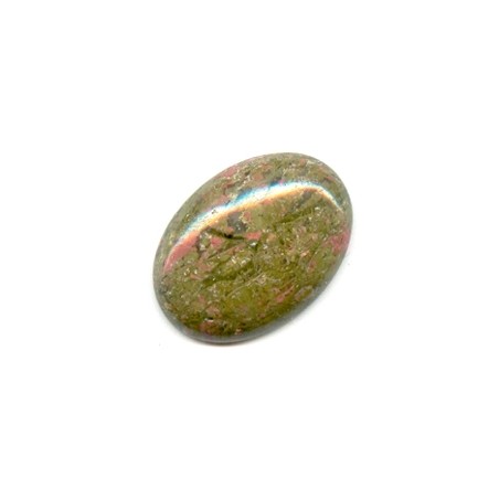 Unakit oválny kabošon 18x13mm x 1ks