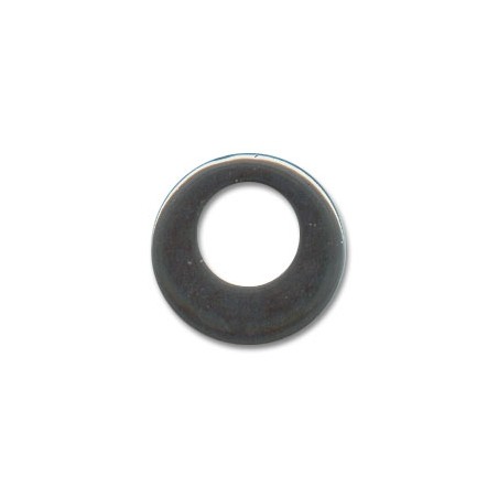 Hematit prívesok kruh 23mm x 1ks