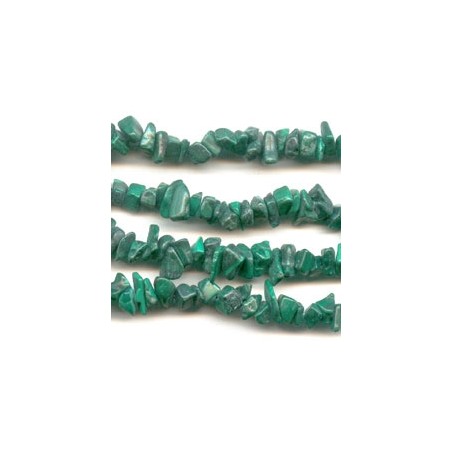 Malachit zlomky x 85cm