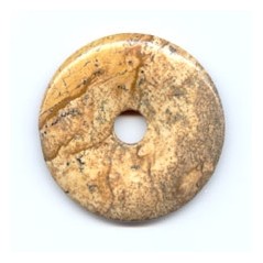 Donut Jaspis obrázkový 50mm x 1ks