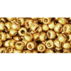TOHO Round Beads 6/0 Permanent Finish - Galvanized Starlight - 10g