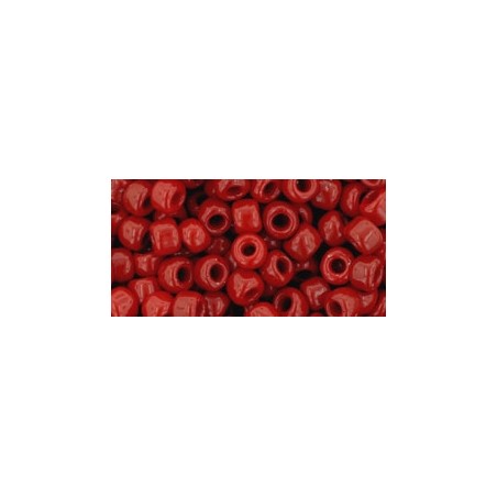 TOHO Round Beads 6/0 Opaque Cherry - 10g