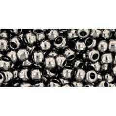 TOHO Round Beads 6/0 Nickel  - 10g