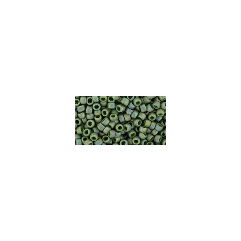 TOHO Round Beads 8/0 Semi Glazed Rainbow - Clover - 10g