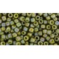 TOHO Round Beads 8/0 Semi Glazed Rainbow - Olive - 10g