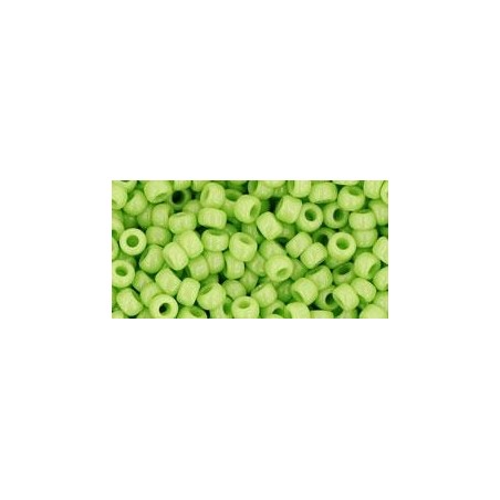 TOHO Round Beads 8/0 Opaque Sour Apple - 10g