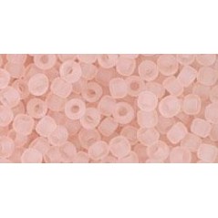 TOHO Round Beads 8/0 Transparent Frosted Rosaline - 10g