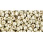 TOHO Round Beads 8/0 PF Galvanized Aluminium - 10g