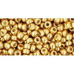 TOHO Round Beads 8/0 Permanent Finish Galvanized Starlight - 10g